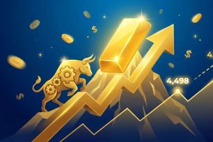 Giá vàng lập đỉnh mới, mục tiêu kế tiếp 4.552 USD