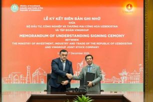 Vingroup hợp tác chiến lược với chính phủ Uzbekistan