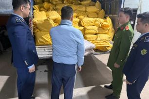 Tạm giữ gần 12 tấn chân gà đông lạnh, gần 5 tấn thịt heo nghi nhiễm bệnh