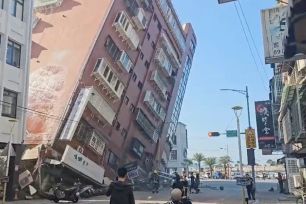 Động đất mạnh ngoài khơi lãnh thổ Đài Loan - Trung Quốc