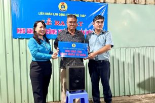 Hơn 24.000 phần quà tặng người lao động Đồng Tháp dịp Tết Bính Ngọ 2026