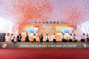 Động thổ cầu Cần Giờ mở ra trục phát triển mới về phía biển của TP.HCM