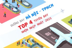 Đường bay Hà Nội - TPHCM thuộc Top 4 tuyến bay nhộn nhịp nhất năm 2025