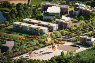 Khởi công Khu Công viên công nghệ số và hỗn hợp phía Tây Hà Nội