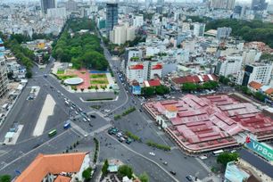 Chợ Bến Thành, Hồ Con Rùa và loạt tuyến đường trung tâm TP.HCM sẽ được chỉnh trang trước Tết