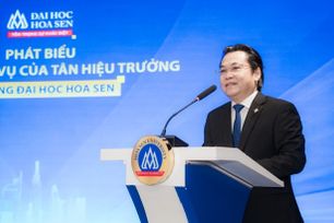 PGS.TS Nguyễn Hữu Huy Nhựt làm Hiệu trưởng Trường Đại học Hoa Sen