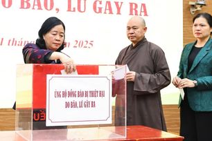 Thông báo thời gian dừng tiếp nhận ủng hộ đồng bào bị thiệt hại do bão, lũ