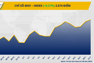 Thị trường hàng hóa phân hóa mạnh, cà phê giữ vai trò dẫn dắt