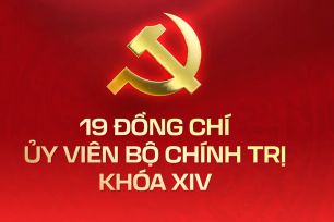 19 đồng chí ủy viên Bộ Chính trị khóa XIV