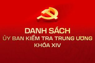 Danh sách Ủy ban Kiểm tra Trung ương khóa XIV