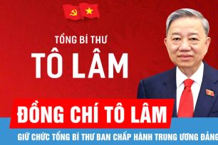18 GIỜ NGÀY 23-1: Đồng chí Tô Lâm tiếp tục giữ chức Tổng Bí thư