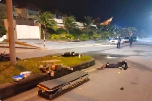 Ba người tử vong, một người bị thương trên đường Võ Nguyên Giáp, Đồng Hới