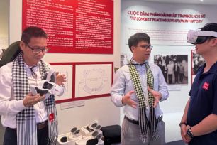 Trải nghiệm thực tế ảo cuộc đàm phán lịch sử ở Paris năm 1973