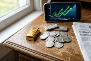 Vàng lại lập kỷ lục, bạc trở thành kênh trú ẩn mới