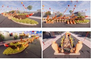 TPHCM: 400 gian hàng tái hiện không gian Tết 'trên bến dưới thuyền'