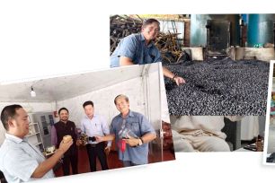 Kinh tế tuần hoàn từ lò than nhỏ 