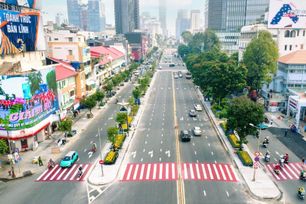 TP.HCM phân luồng, điều chỉnh giao thông khu vực trung tâm phục vụ trong dịp Tết