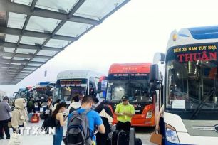 TPHCM: 60% vé xe khách Tết đã được bán