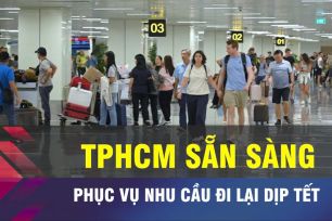 18 GIỜ NGÀY 7-2: TPHCM đảm bảo nhu cầu đi lại trong cao điểm Tết