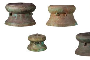 Độc đáo bảo vật quốc gia trống đồng Làng Vạc và bia Ma Nhai 