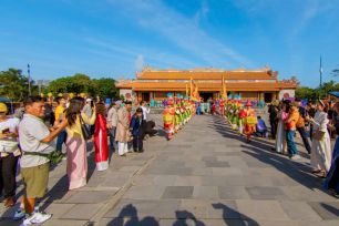 Tái hiện lễ Thiết triều Nguyên đán thời nhà Nguyễn