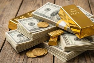 Vàng rớt khỏi mốc 5.000 USD, bạc lao dốc gần 10%