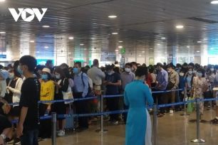 Sân bay Tân Sơn Nhất kích hoạt phương án điều hành cao điểm