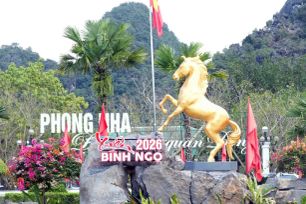 Rộn ràng ngày Tết tại Phong Nha-Kẻ Bàng