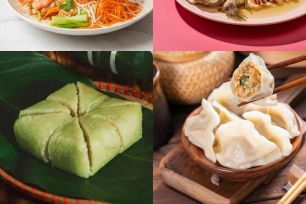 Món ăn được du khách tin mang lại may mắn ngày tết