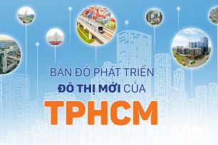 Bản đồ phát triển mới của siêu đô thị TPHCM