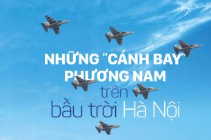 Những 'cánh bay' phương Nam trên bầu trời Hà Nội