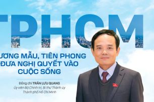 Thành phố Hồ Chí Minh: Gương mẫu, tiên phong đưa nghị quyết vào cuộc sống