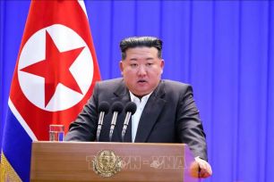 Ông Kim Jong Un tái đắc cử Tổng Bí thư Đảng Lao động Triều Tiên