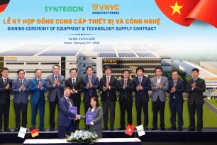 VNVC ký hợp đồng mua dây chuyền sản xuất vaccine công suất lớn từ Đức