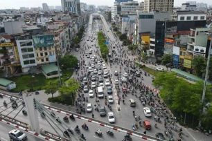 21.400 tỷ đồng mở rộng đường Vành đai 2 đoạn Ngã Tư Sở đến Cầu Giấy