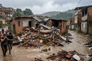 Mưa lớn và sạt lở tàn phá Đông Nam Brazil, ít nhất 55 người thiệt mạng