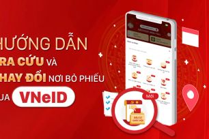 Hướng dẫn tra cứu và thay đổi nơi bỏ phiếu qua VNeID 