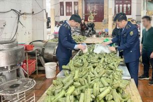 Khởi tố 2 bị can dùng hàn the sản xuất giò chả