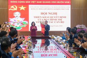 Ông Nguyễn Anh Tuấn làm Bí thư Đảng ủy Tổng Liên đoàn Lao động Việt Nam