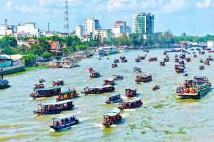 Rộn ràng lễ hội Tống phong vùng sông nước Cần Thơ