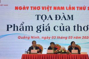 Tọa đàm “Phẩm giá của thơ ca” mở màn Ngày thơ Việt Nam 