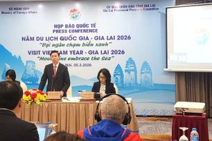 Họp báo quốc tế công bố chuỗi sự kiện Năm Du lịch quốc gia - Gia Lai 2026 