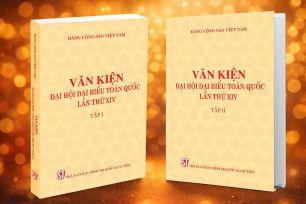 Phát hành bộ sách "Văn kiện Đại hội đại biểu toàn quốc lần thứ XIV"