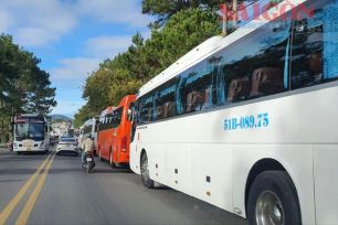 Lâm Đồng: Giảm phương tiện tải trọng lớn vào khu trung tâm Đà Lạt 