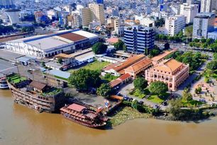 TP.HCM nghiên cứu phương án tuyến đường sắt Bến Thành - Cần Giờ đi ngầm qua khu Nhà Rồng - Khánh Hội