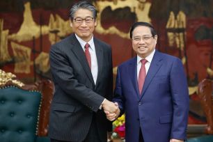 Thủ tướng Phạm Minh Chính tiếp Đại sứ các nước Nhật Bản, UAE, Qatar