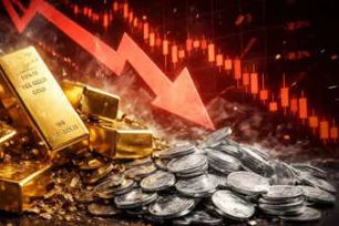 Vàng thủng mốc 4.900 USD sau quyết định lãi suất của Fed