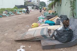 Thêm một bãi rác tự phát được dọn dẹp