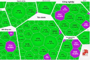 Cổ phiếu bất động sản tăng mạnh, VN-Index lấy lại mốc 1.600 điểm