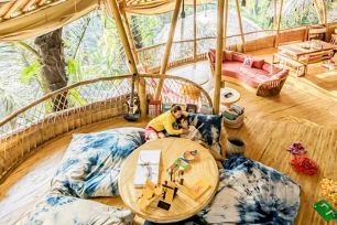 Sử dụng tre trong công trình giúp giảm phát thải